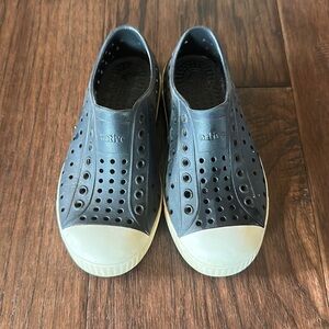 Child’s size 11 black Natives slip on shoes